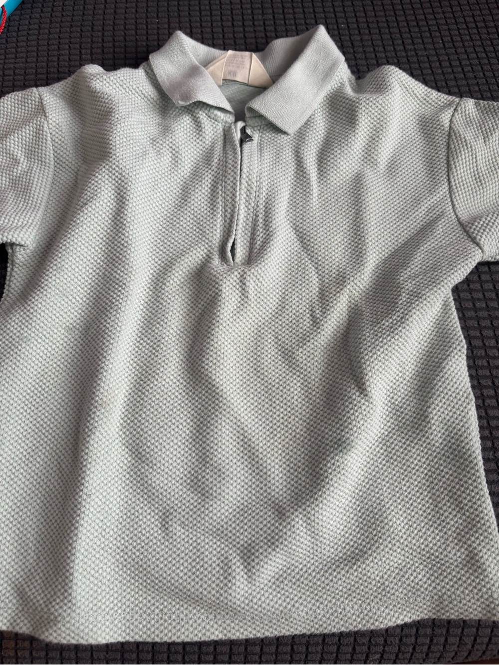 H&M Kids Mint Polo Half-Zip Top